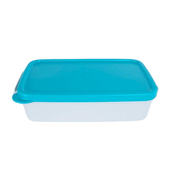 Urban Kitchen 8 inch PP Rectangular Divided Storage Cyan