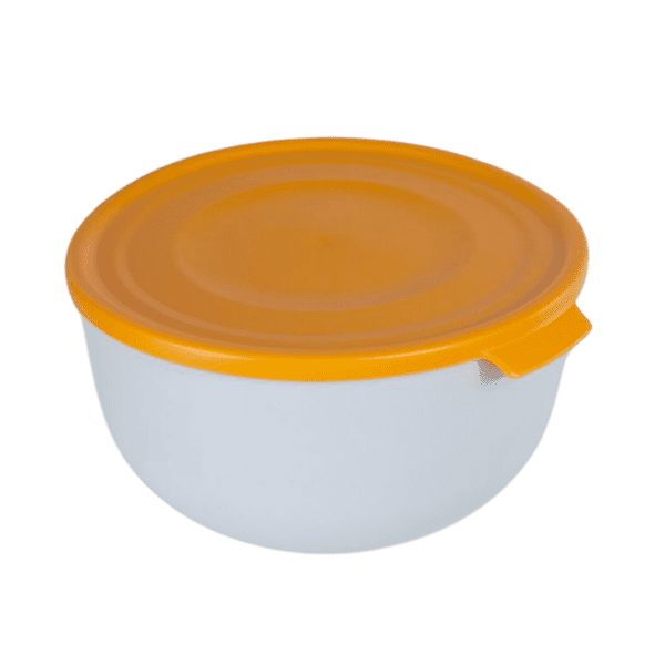 Urban Kitchen 8.5 inch Round Container Neon Carrot