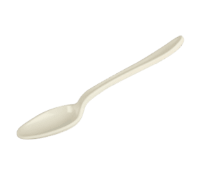 Plain Ivory 7" Melamine Spoon