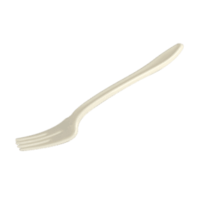 Plain Ivory 7" Melamine Fork