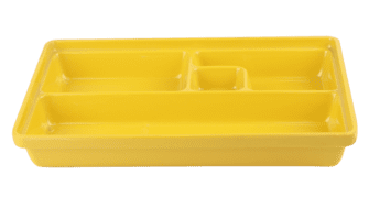 Plain Yellow 10" Lunch Box