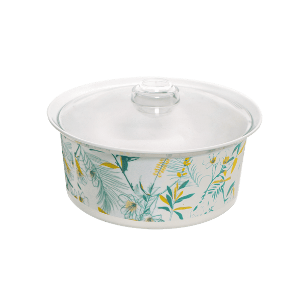Leigh Round Casserole with Clear Cover