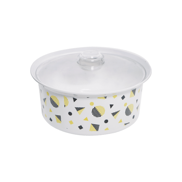 Frisha Round Casserole with Clear Cover
