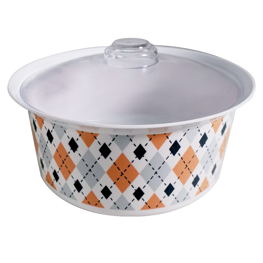 Rayons Round Casserole with Clear Cover