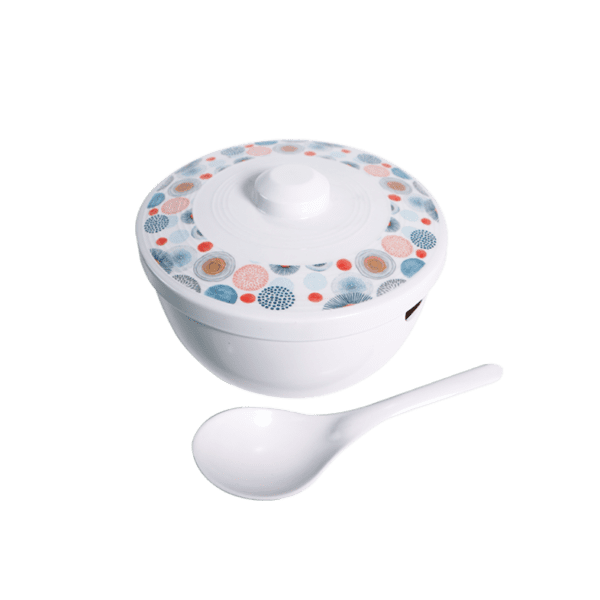 Marru Rice Bowl with Cover & Spoon