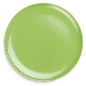 Plain Lime Green 10" Dinner Plate
