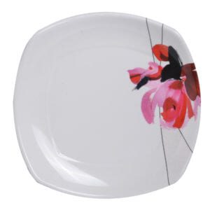 Italy Flower 8" Square Plate