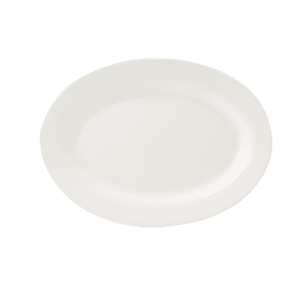 Plain Ivory 8" Oval Platter
