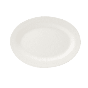 Plain Ivory 9" Oval Platter