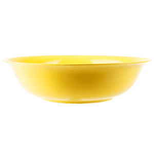Plain Yellow 10" Serving Bowl