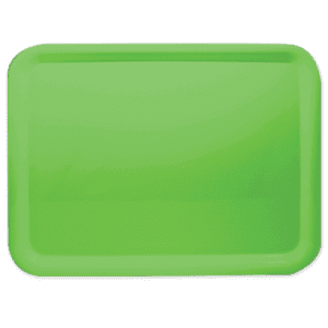 Plain Lime Green 18" x 15" Serving Tray