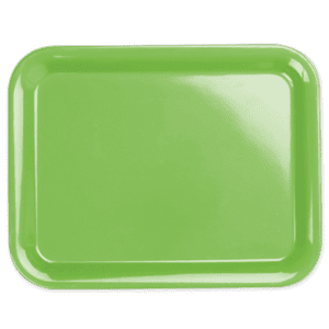 Plain Lime Green 17" x 12" Serving Tray