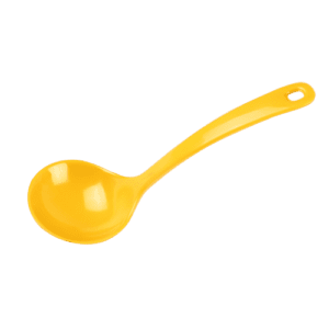 Plain Yellow 7" Serving Spoon