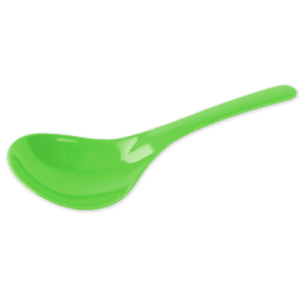 Plain Lime Green 8" Serving Spoon
