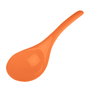 Plain Orange 10" Serving Spoon