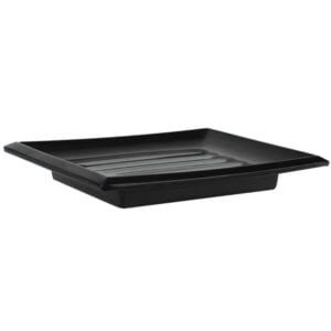 Plain Black 7" Sushi Plate