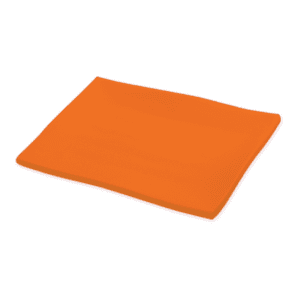 Plain Orange 8" Sushi Plate