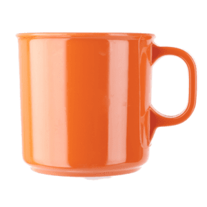 Plain Orange 300ml Coffee Mug