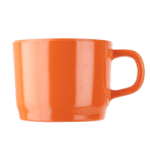 Plain Orange 250ml Coffee Mug