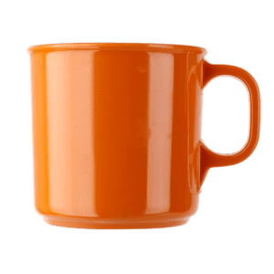 Plain Orange 300ml Coffee Mug