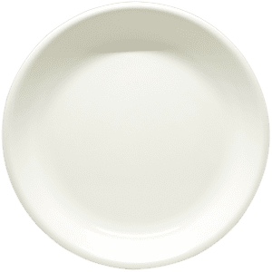 Plain Ivory 9" Dessert Plate