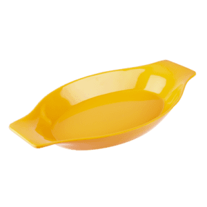 Plain Yellow 10" Pasta Plate