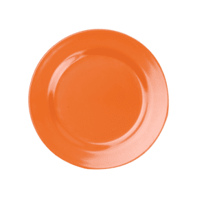 Plain Orange 6" Bread and Butter Plate