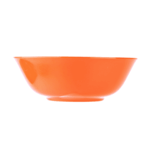 Plain Orange 6" Noodle Bowl
