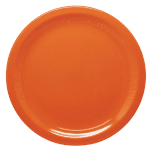 Plain Orange 9" Dinner Plate