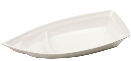 Plain Ivory 13" Yacht Plate