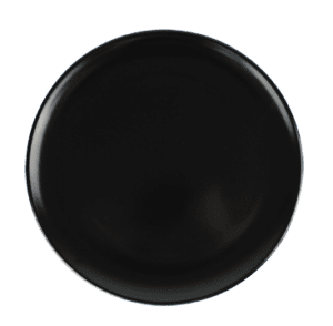 Plain Black 9" Dinner Plate