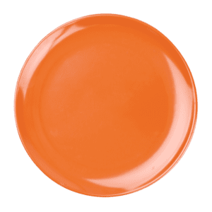 Plain Orange 9" Dinner Plate