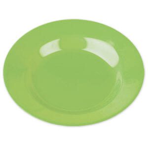 Plain Lime Green 9" Soup Plate