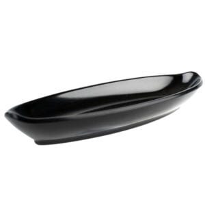 Plain Black Sushi Plate