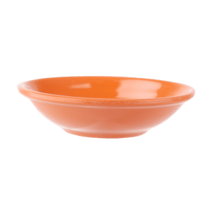 Plain Orange 4" Sauce Dish