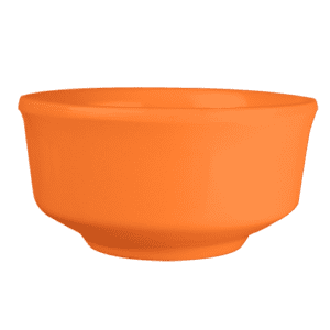 Plain Orange 3" Gravy Dish
