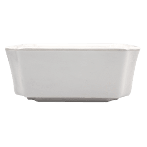 Plain Ivory Square Bowl