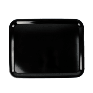 Plain Black 12" x 9" Serving Tray