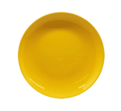 Chroma Canary Yellow 8" Round Plate