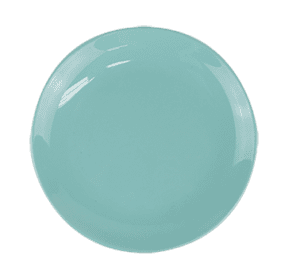 Pastel Green 8" Round Plate