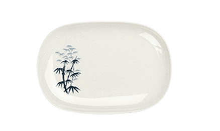 Bamboo 8" Rectangular Plate