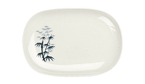 Bamboo 10" Rectangular Plate