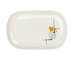 Morning Sun 10" Rectangular Plate