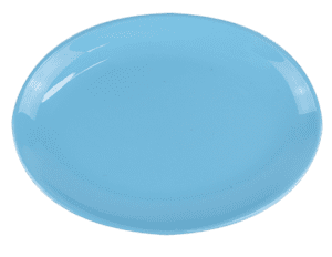 Pastel Blue 12" Oval Platter