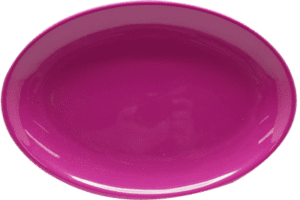 Chroma Magenta 12" Oval Platter
