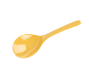 Plain Yellow 8" Serving Spoon