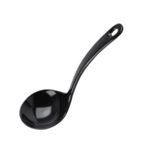 Plain Black 7" Serving Spoon