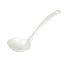 Plain Ivory 7" Serving Spoon