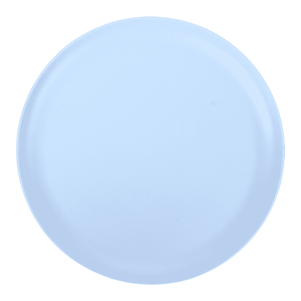 9.5" TWO TONE DINNER PLATE-STONE BLUE