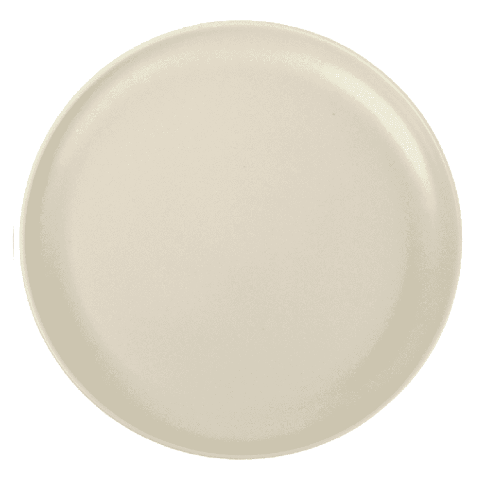 10.5" TWO TONE DINNER PLATE--MATCHA GREEN